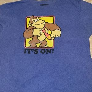 Donkey Kong 3XL graphic tee.  It's  On.